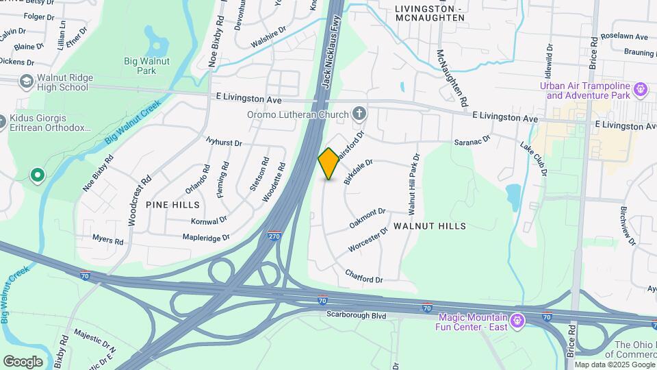 1902 Bairsford Dr Map and Location Details