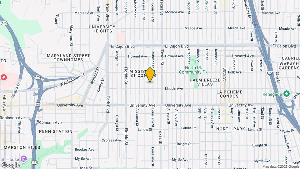 Louisiana Street Apartments Mapa y Detalles de la Ubicación