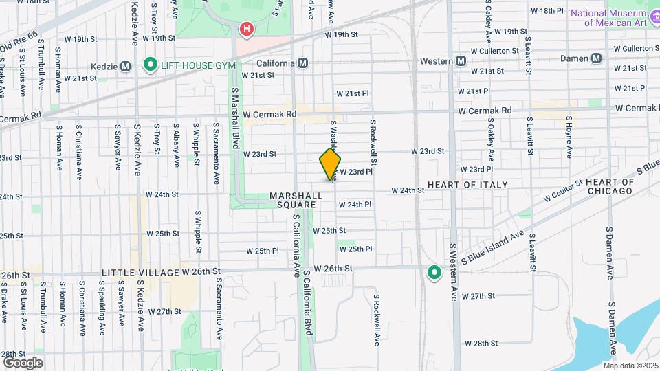 2702 W 24th St Map and Location Details