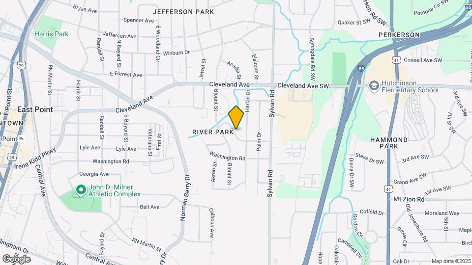 1015 Cedar Ave Map and Location Details