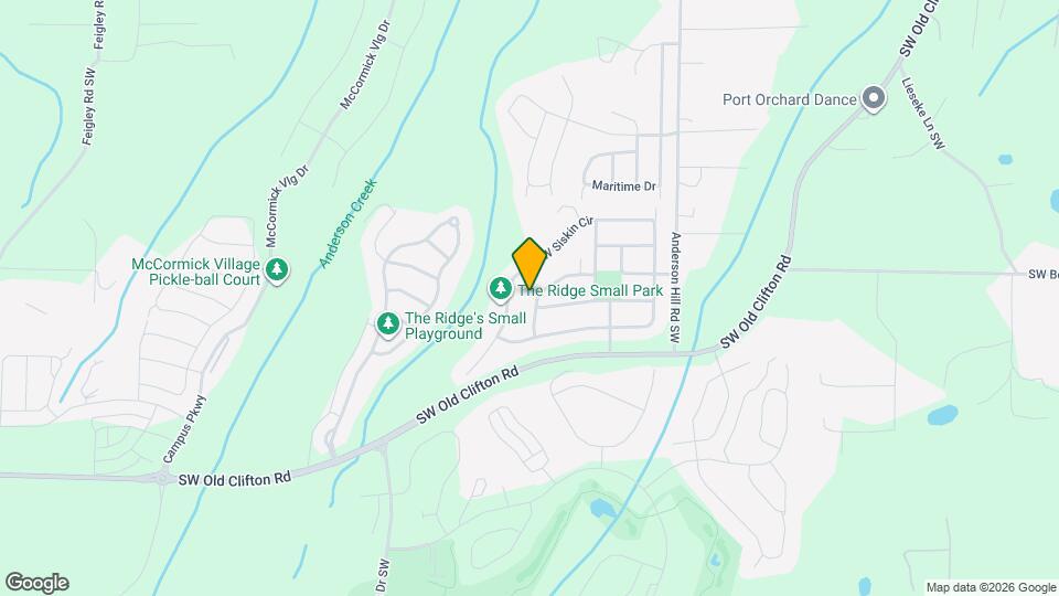 4376 Wigeon Ave SW Map and Location Details