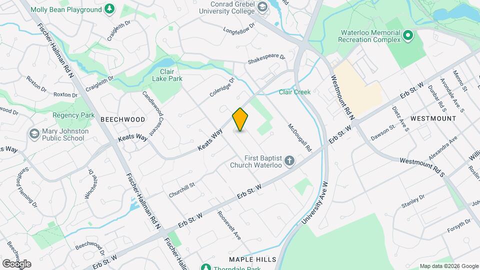 60 Helene Crescent Map and Location Details