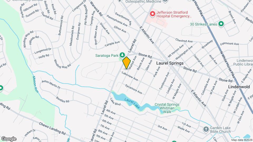 530 Walnut Ave Map and Location Details