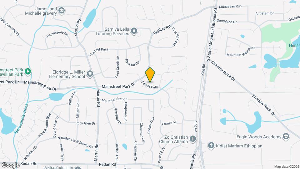 825 Forest Path Map and Location Details