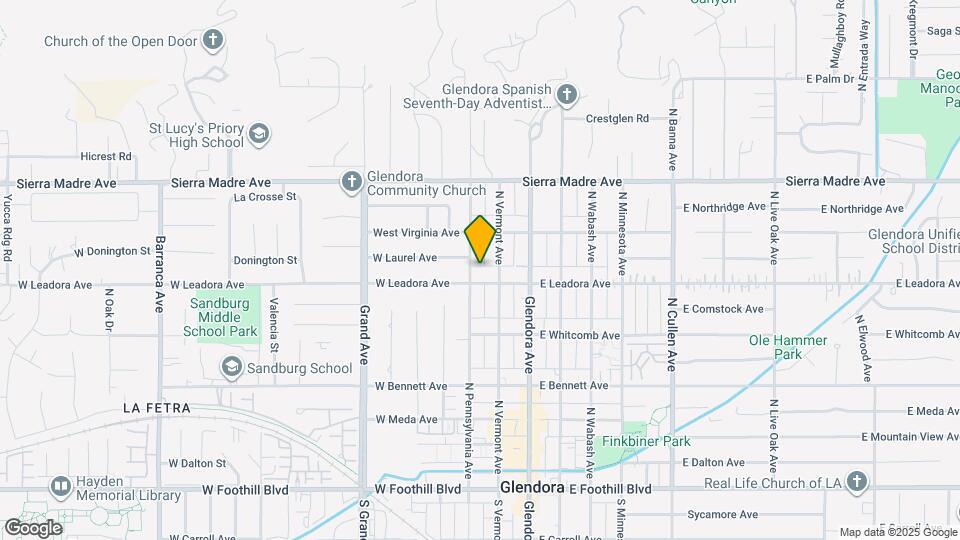 516 N Pennsylvania Ave Map and Location Details