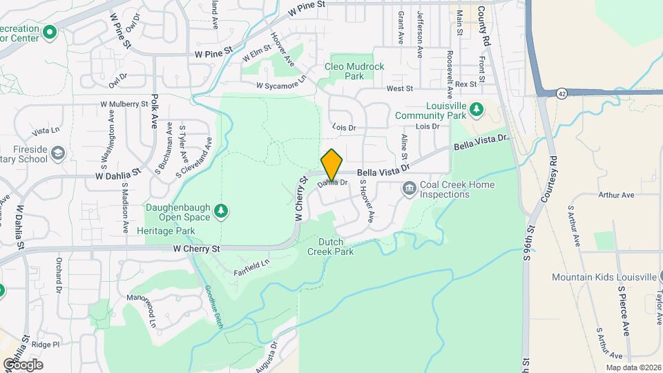 230 Dahlia Dr Map and Location Details