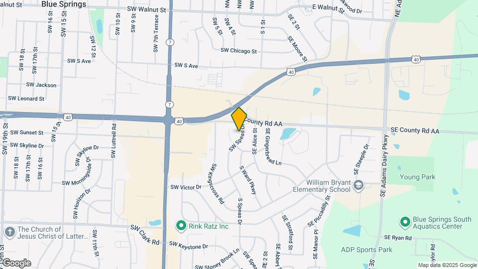 913 SW Speas Dr Map and Location Details