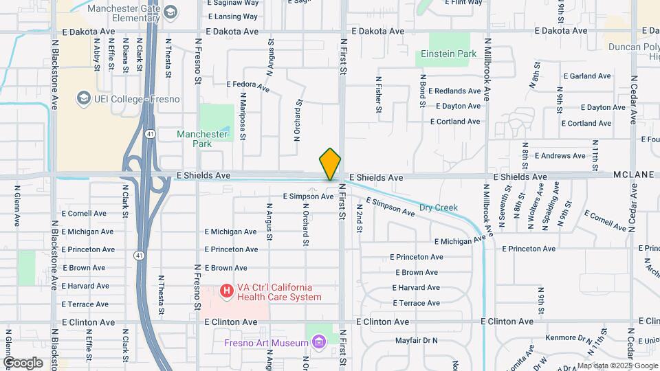 3123 E Simpson Ave Map and Location Details