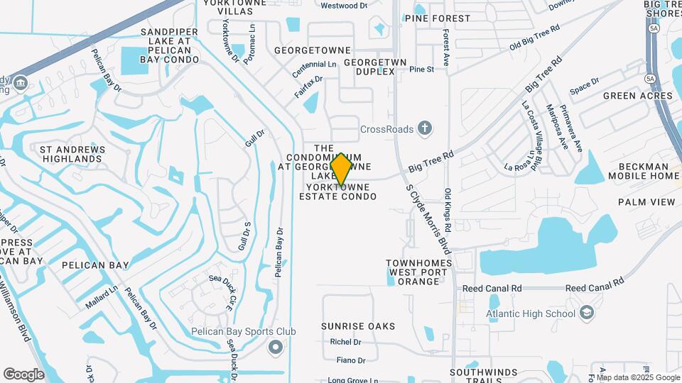 1601 Big Tree Rd, Unit Yorktowne Estates Map and Location Details