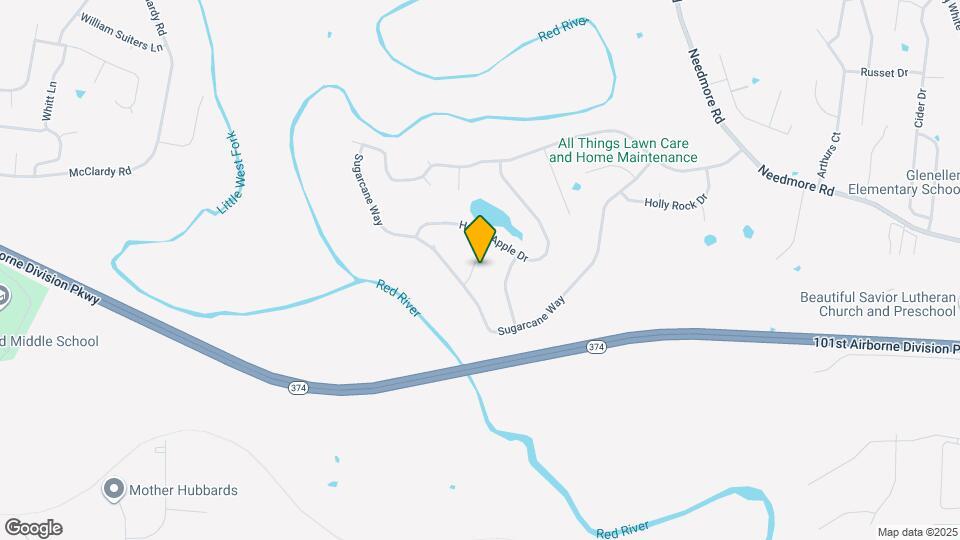 2609 Sugarhill Ct Map and Location Details