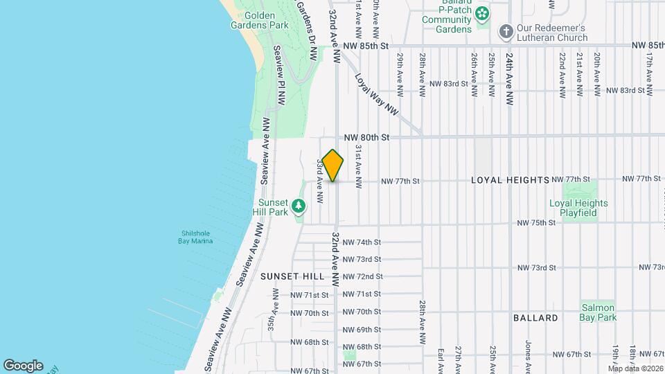 7553 32nd Ave NW Map and Location Details