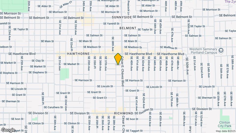 1720 SE 38th Ave Map and Location Details