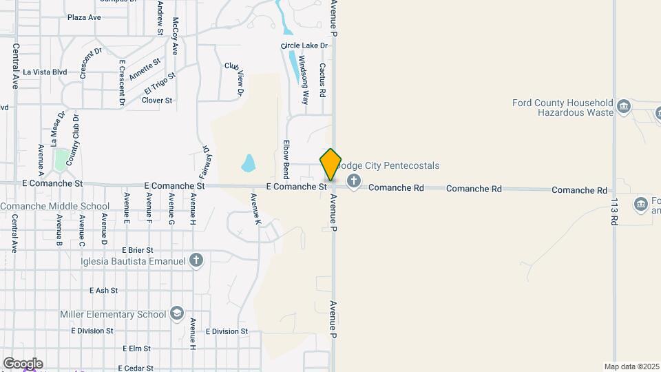 1800 E Comanche St Map and Location Details