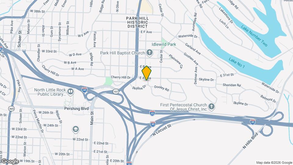 117 Link Rd Map and Location Details