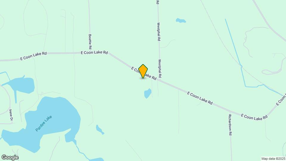 2860 E Coon Lake Rd Map and Location Details