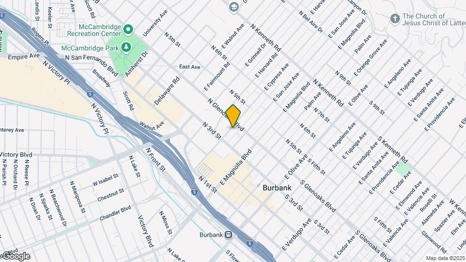 354 E Cypress Ave Map and Location Details