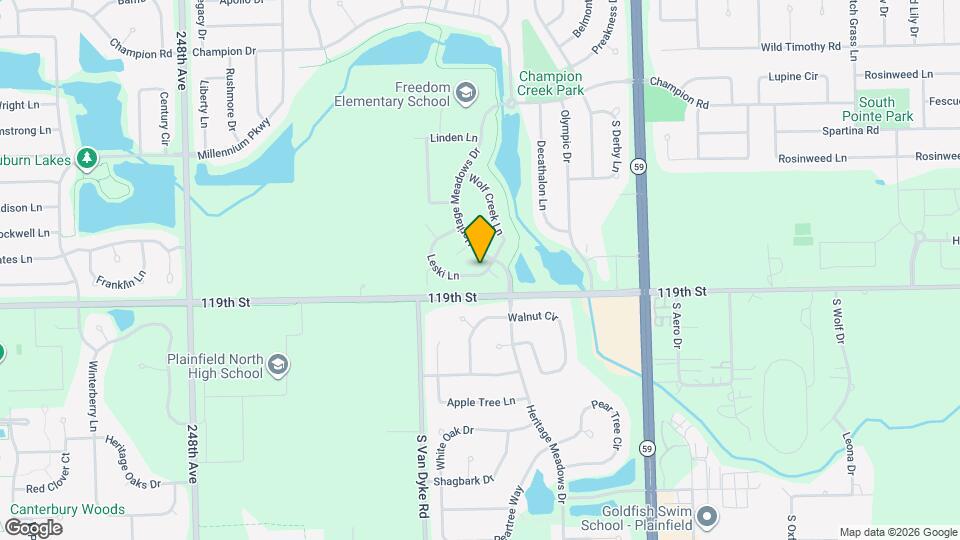 24343 Leski Ln Map and Location Details