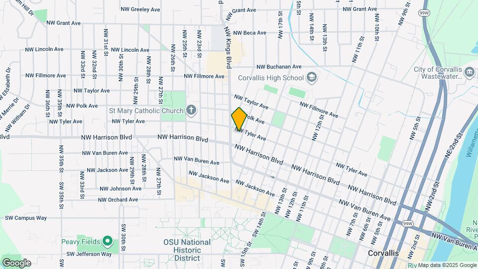 434 NW 18th St Map and Location Details