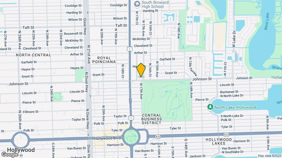 1705 Johnson St Map and Location Details