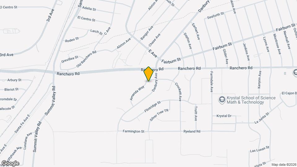 7211 Amanda Way Mapa y Detalles de la Ubicación