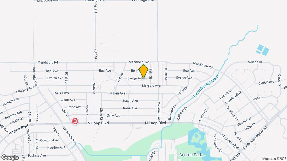 9824 Evelyn Ave Map and Location Details