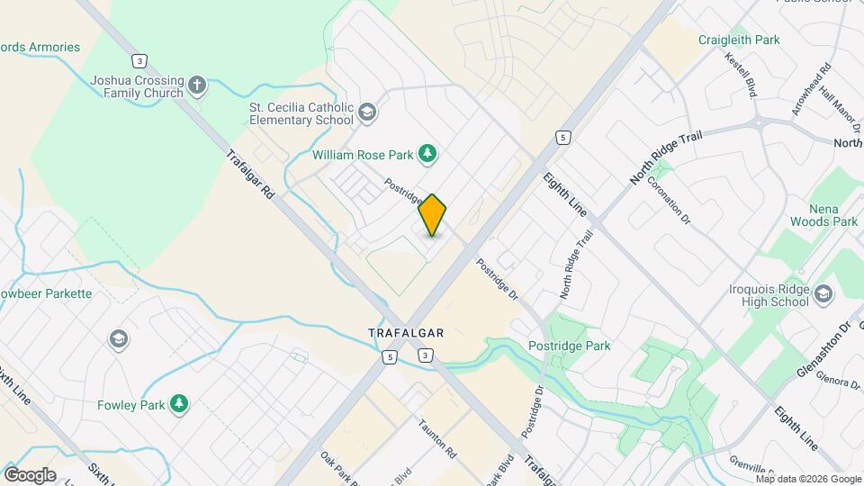 3036 Silvertip Common Map and Location Details