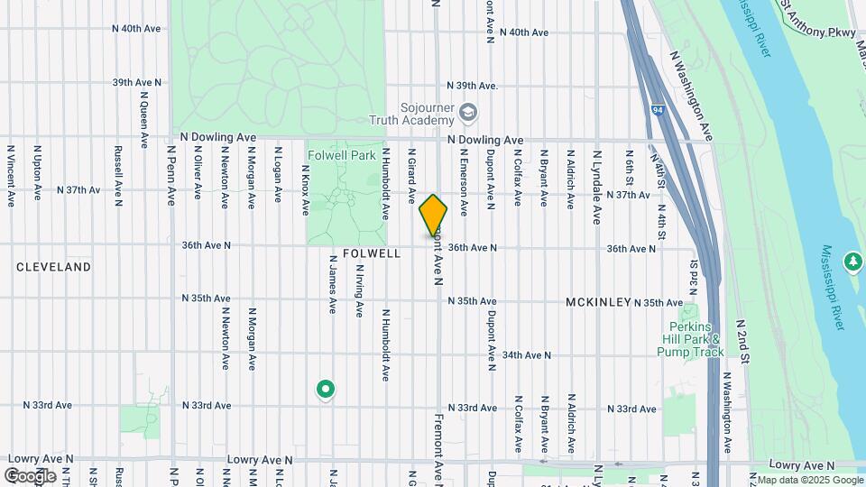 3601 Fremont Ave Map and Location Details