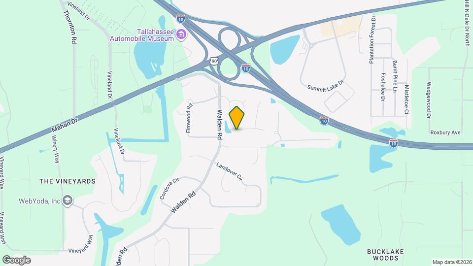 3026 Adiron Way Map and Location Details