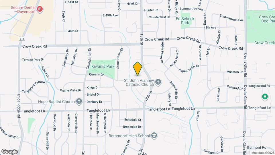 2325 Queens Ct Map and Location Details