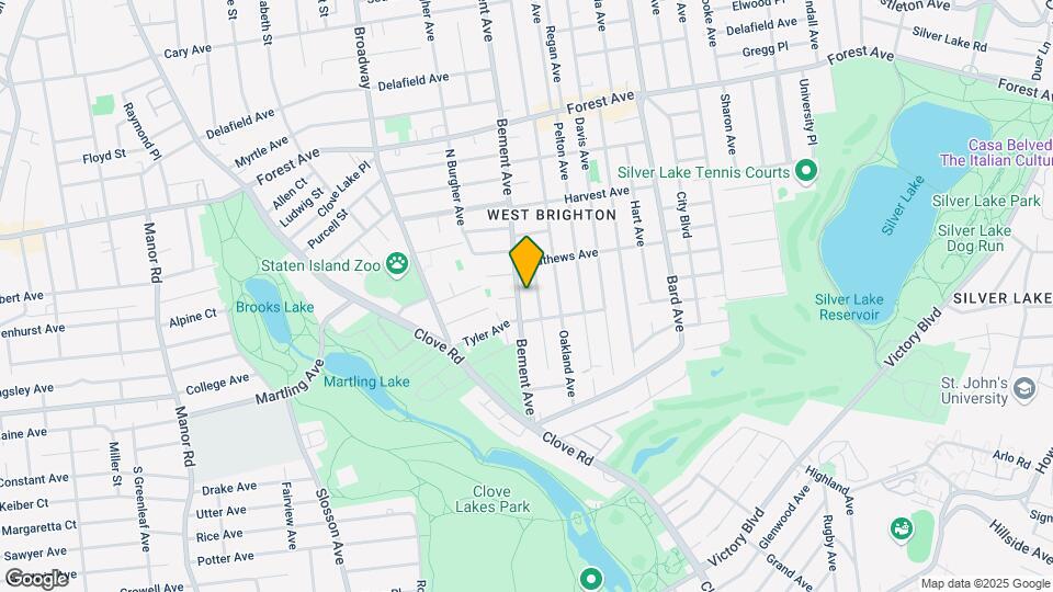 685 Bement Ave Map and Location Details
