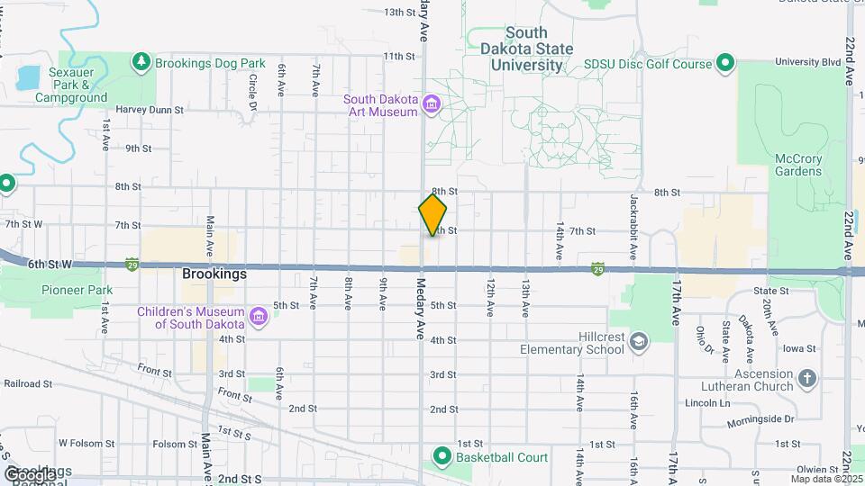 620 Medary Ave Map and Location Details