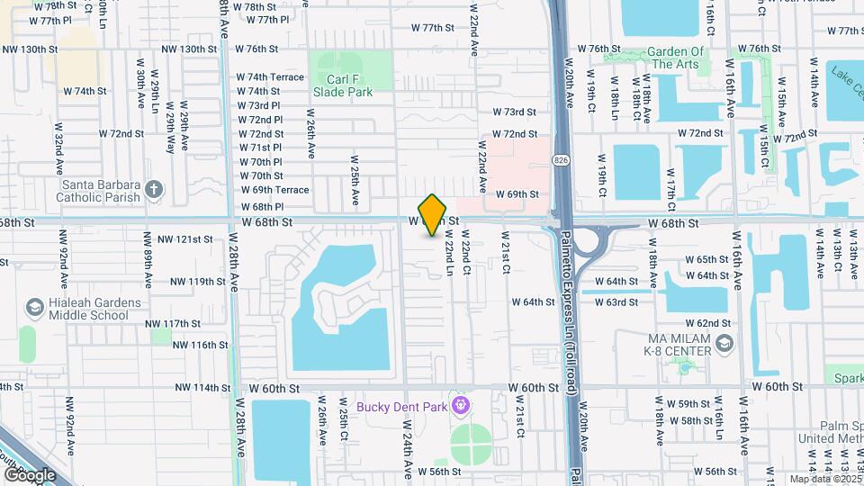 2329 W 66th Pl Map and Location Details