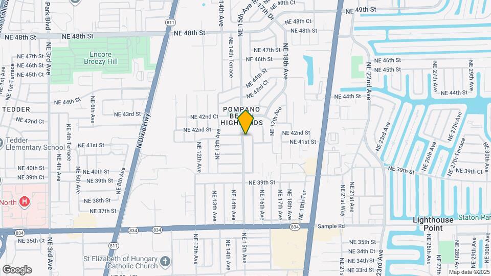 4160 NE 15th Ave Mapa y Detalles de la Ubicación