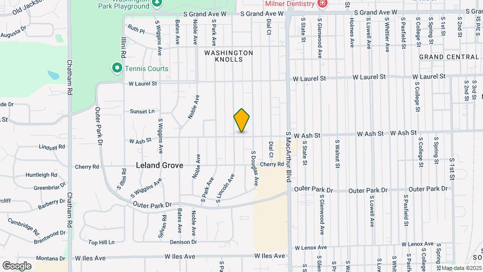 1216 W Ash St, Unit NA Map and Location Details