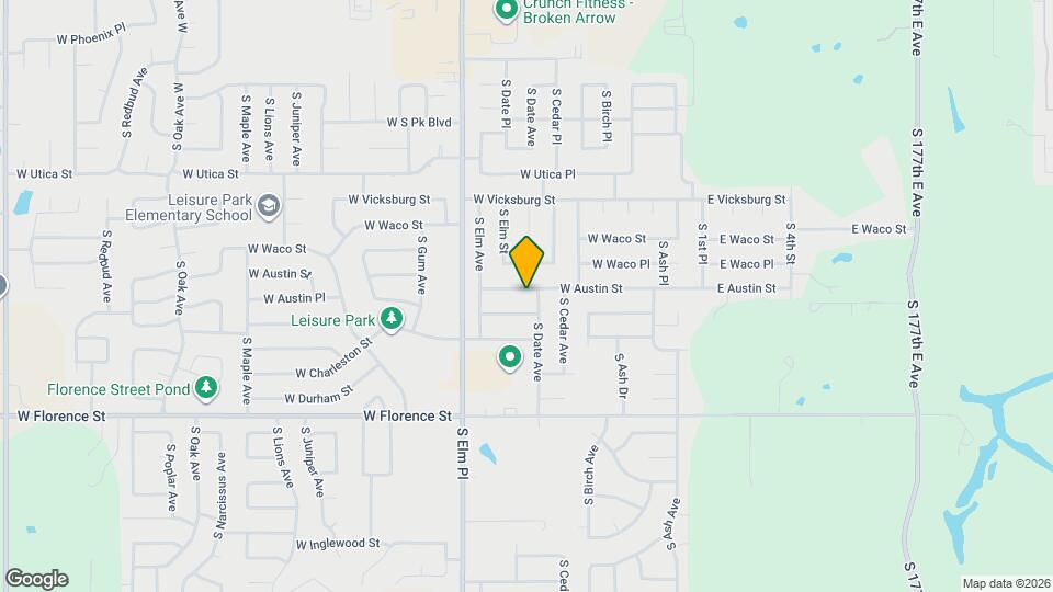 405 W Austin St Map and Location Details