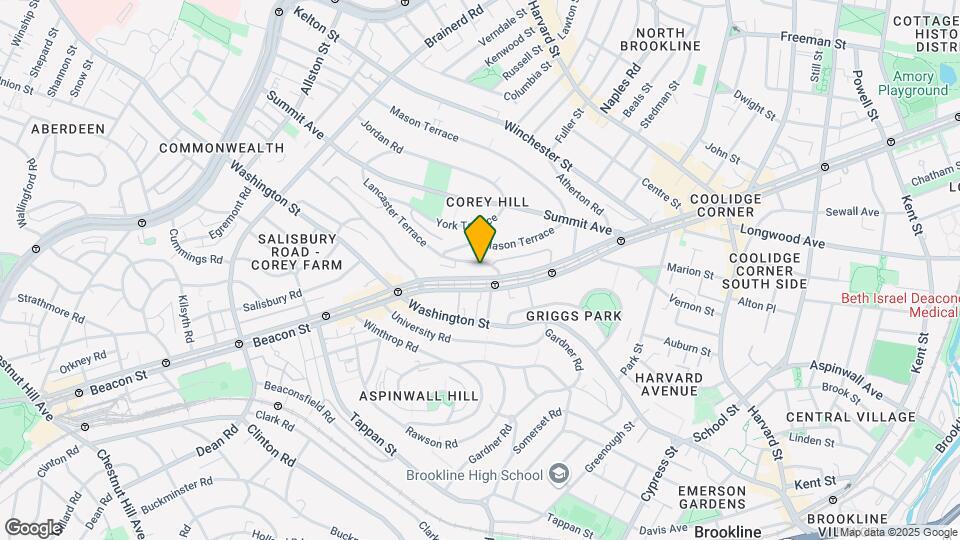 1560 Beacon St, Unit 32 Map and Location Details
