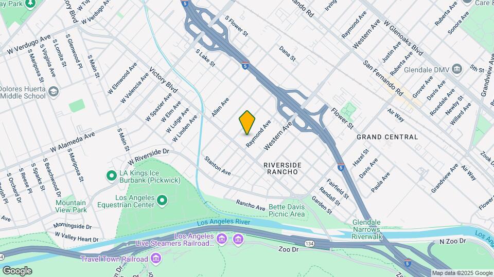 315 Raymond Ave Map and Location Details