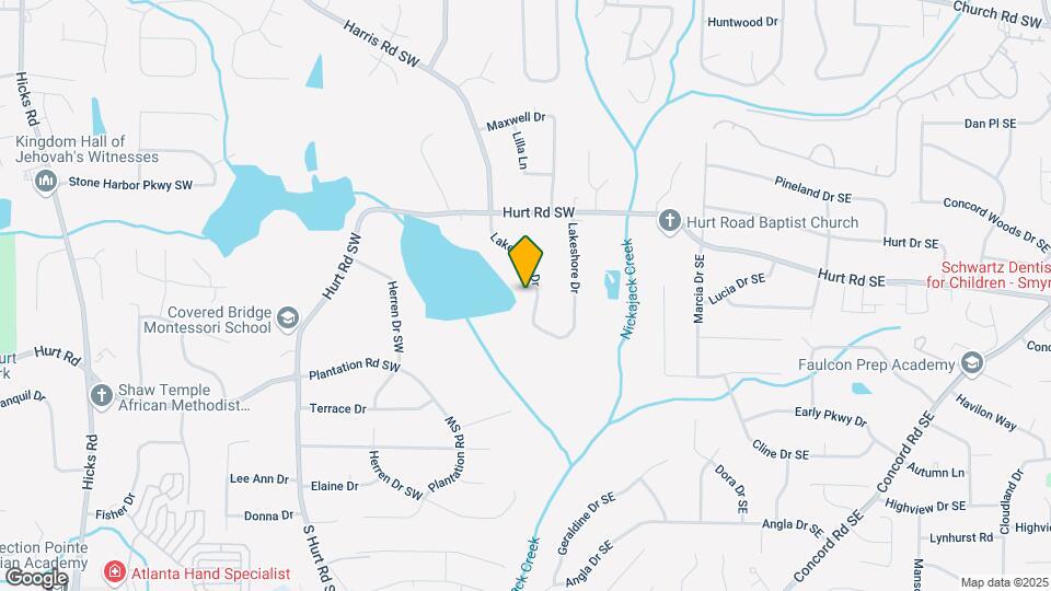 3617 Lakeshore Dr Map and Location Details