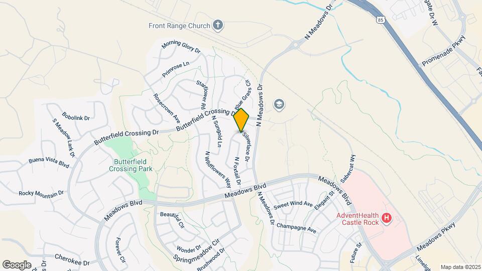 4981 N Silverlace Dr Map and Location Details