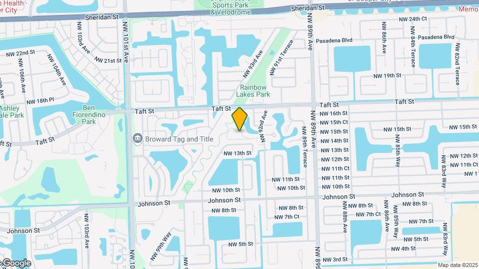 9421 NW 15th St Map and Location Details