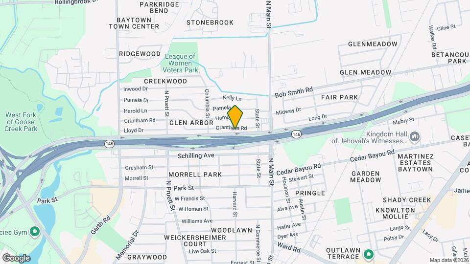 205 Grantham Rd Map and Location Details