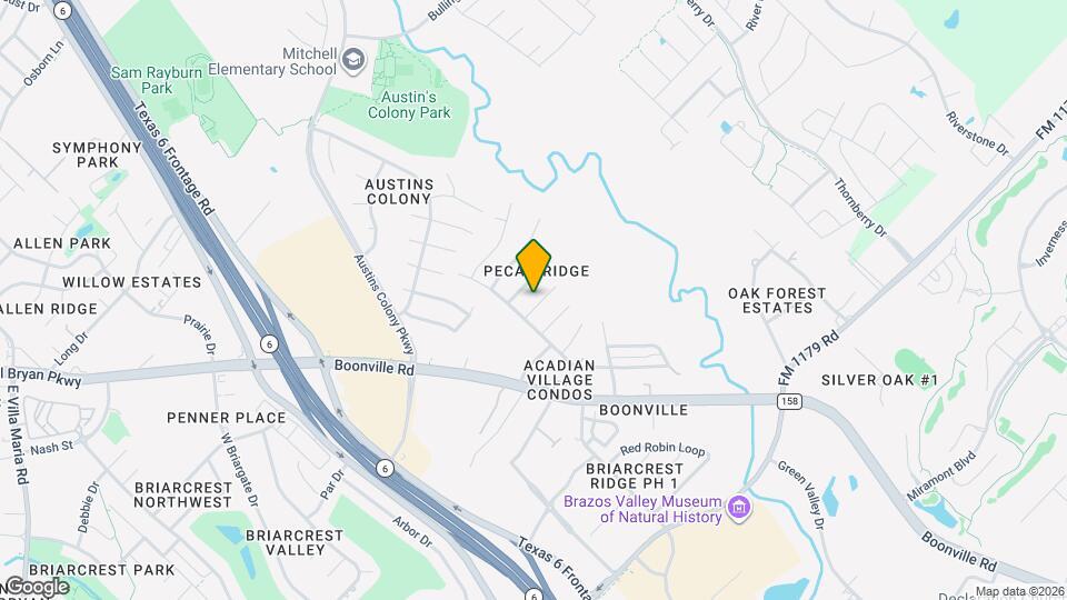 3605 Comanche Map and Location Details