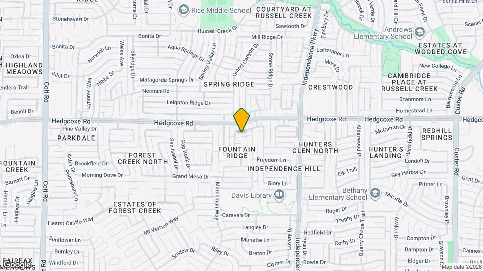 3312 Patriot Dr Map and Location Details