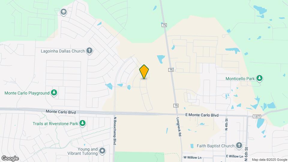 1910 Blackbird Ln Map and Location Details