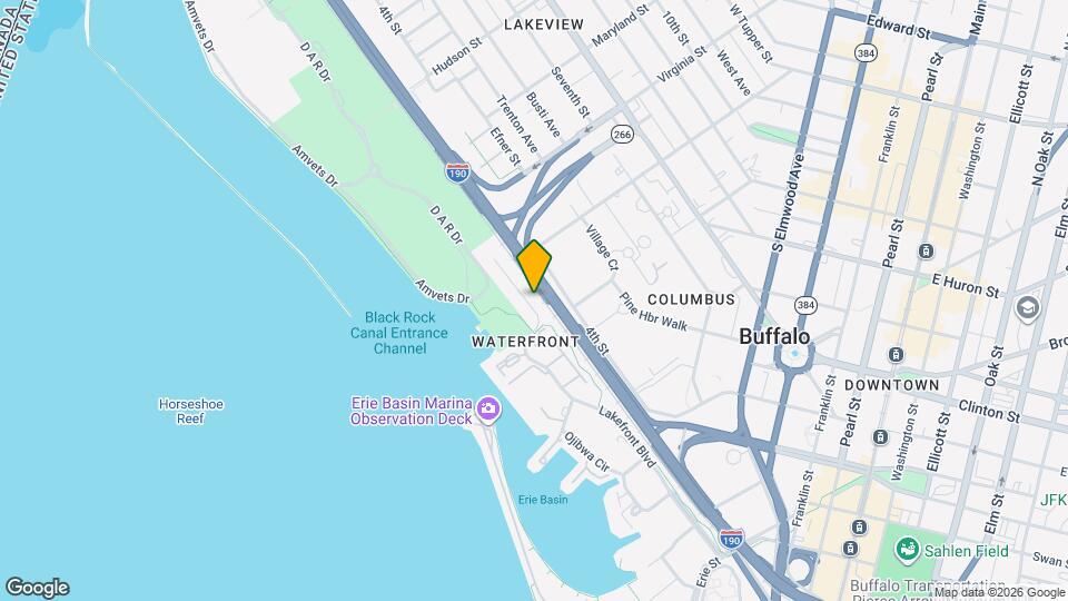 357 Lakefront Blvd Map and Location Details