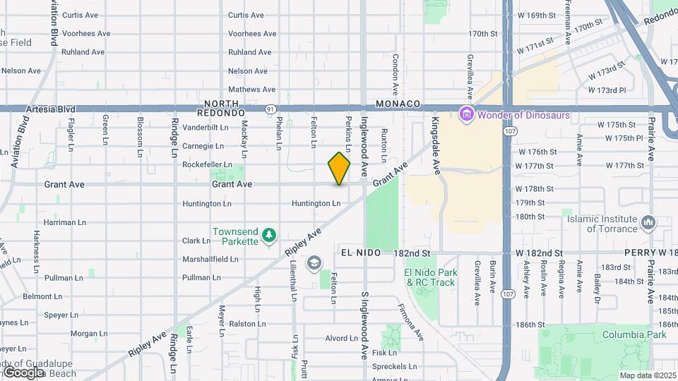 2616 Grant Ave, Unit F Mapa y Detalles de la Ubicación