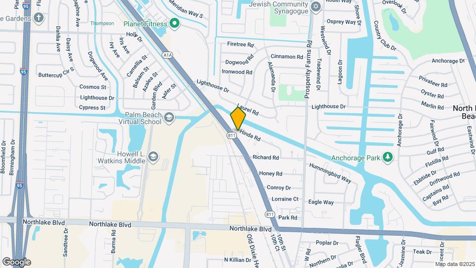 2850 Hinda Rd Map and Location Details