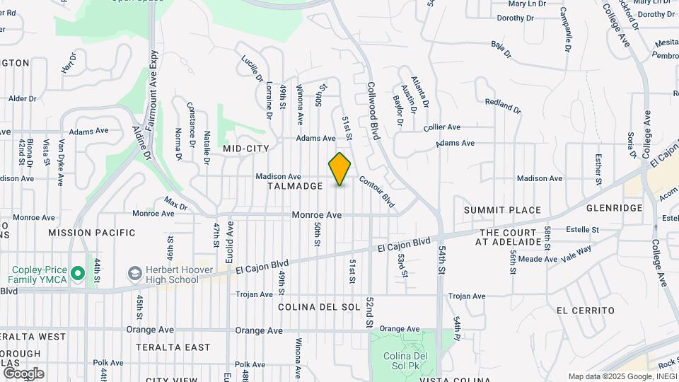 4561-4565 Altadena Ave Map and Location Details