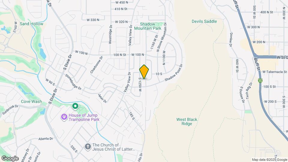 58 S 1210 W Map and Location Details