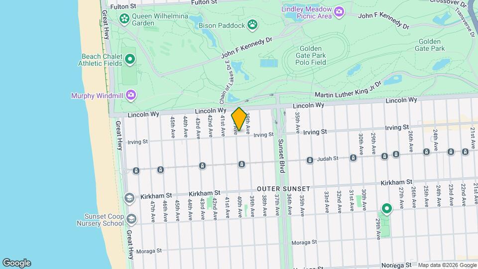 1298 40th Ave Map and Location Details